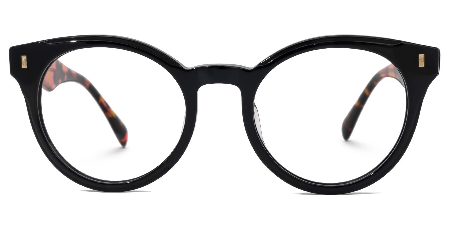Rollinger Rollinger Round Black Glasses