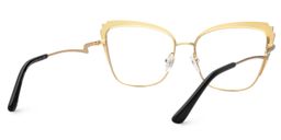 Mariely Black Cat eye Glasses4