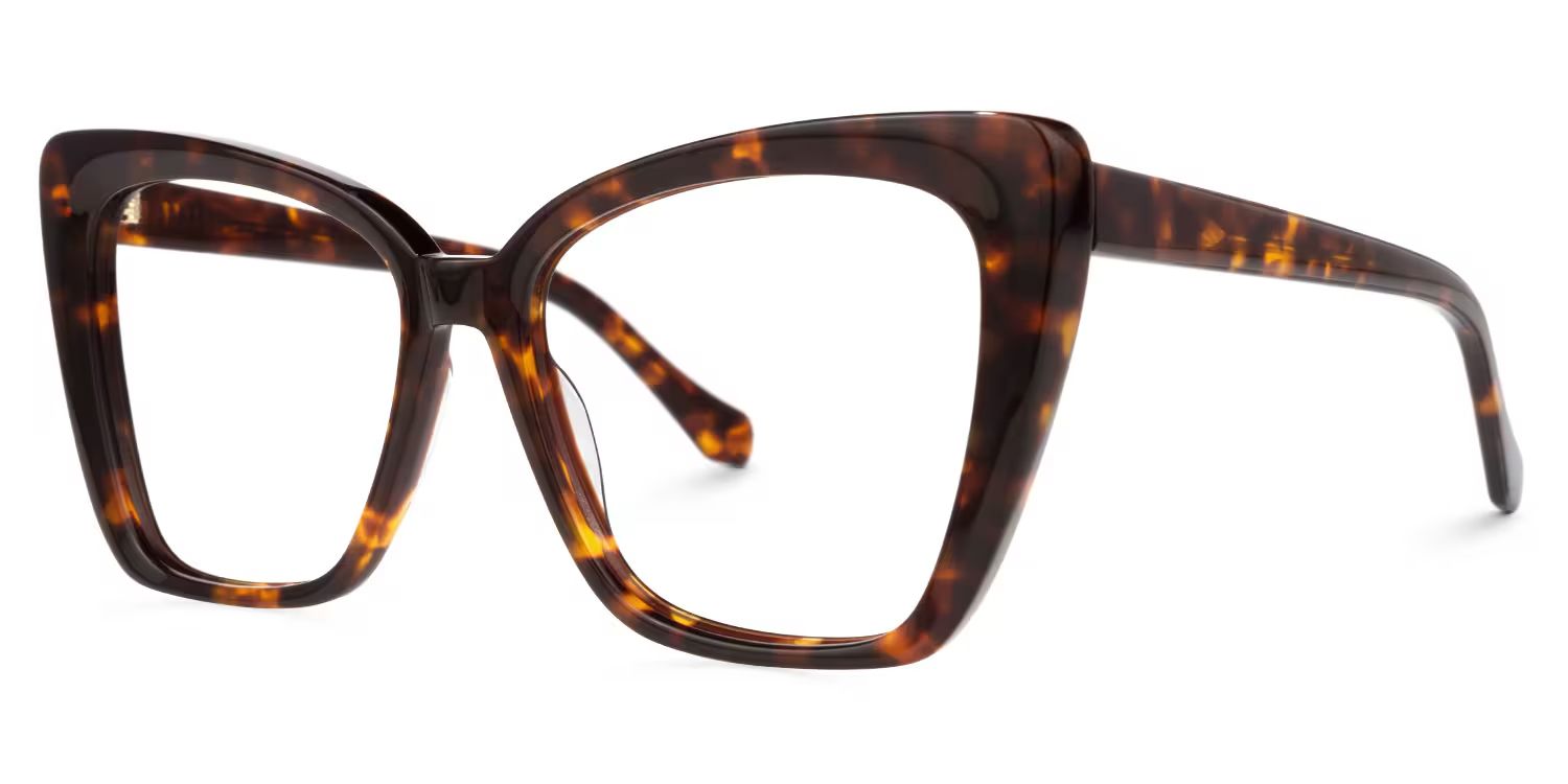 Shanell Butterfly Eyeglasses and Tortoise Frames Glasses1