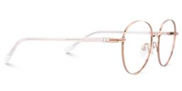 Celena Round Rose-Gold Glasses3