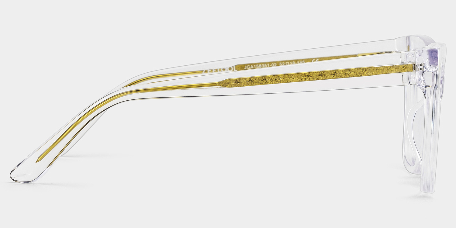 Square Crystal Eyeglasses Rory Acetate Frame Glasses4