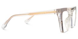 Shaun Cateye Gray Glasses3