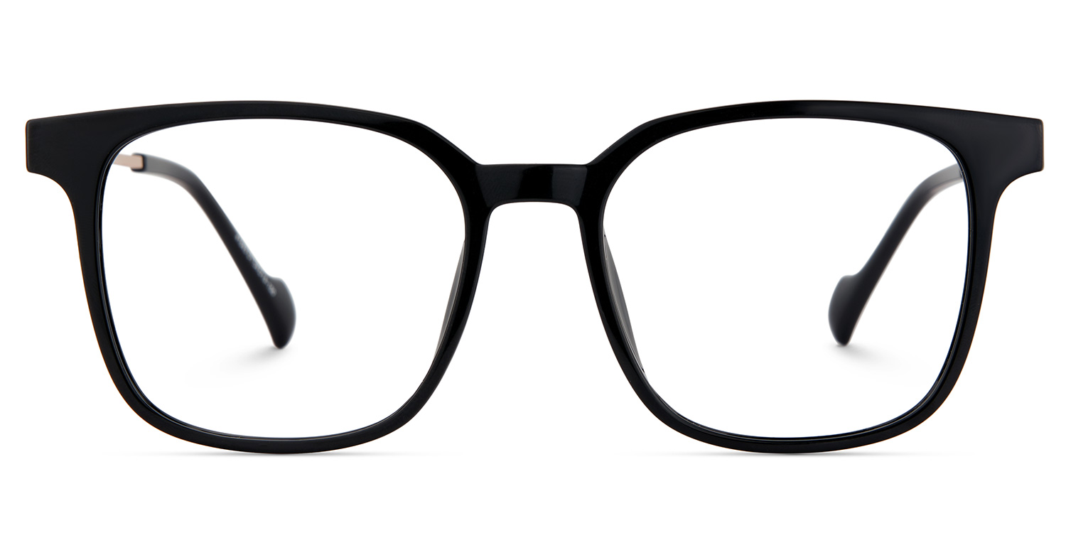 Chloe Black Square Prescription Glasses | ZEELOOL Canada1