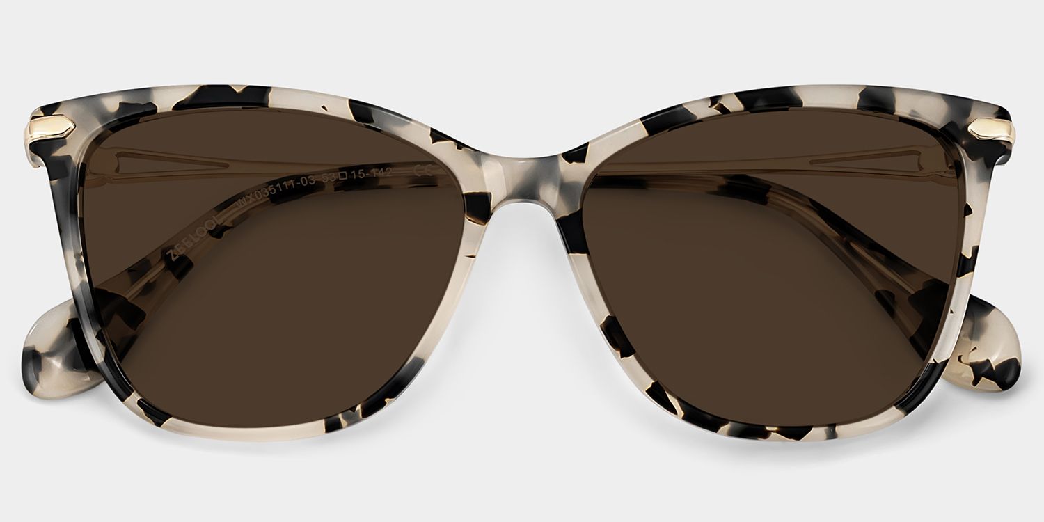 Westley Butterfly Light-Tortoise Sunglasses for Women & Men | ZEELOOL CA1