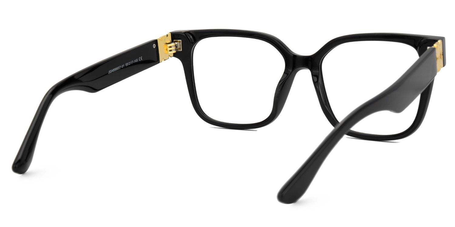 Kerri Oversized Black Square Glasses | ZEELOOL Canada3