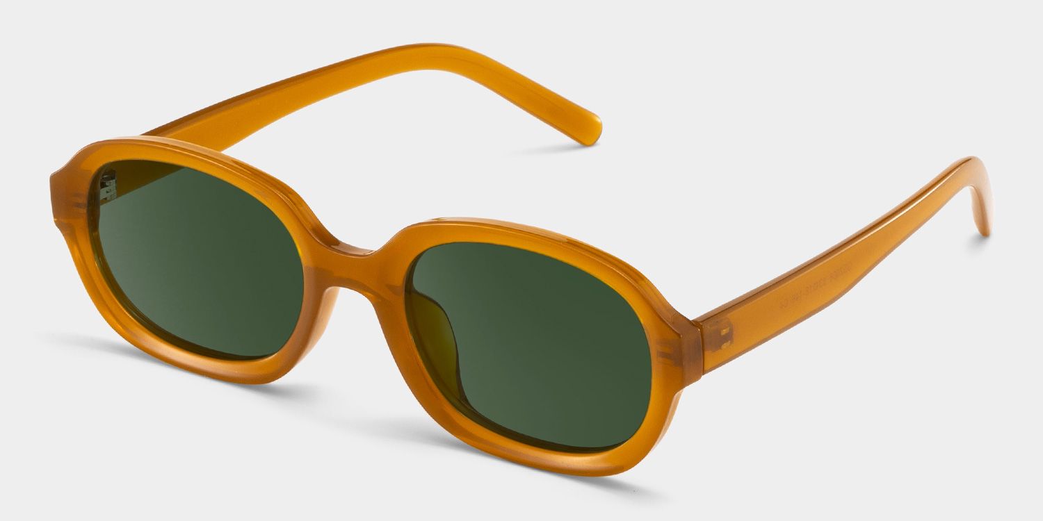 Astra Brown Frame Polarized Sunglasses with geometric Style Online | ZEELOOL Canada2