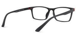 Cheche Rectangle Black Glasses5