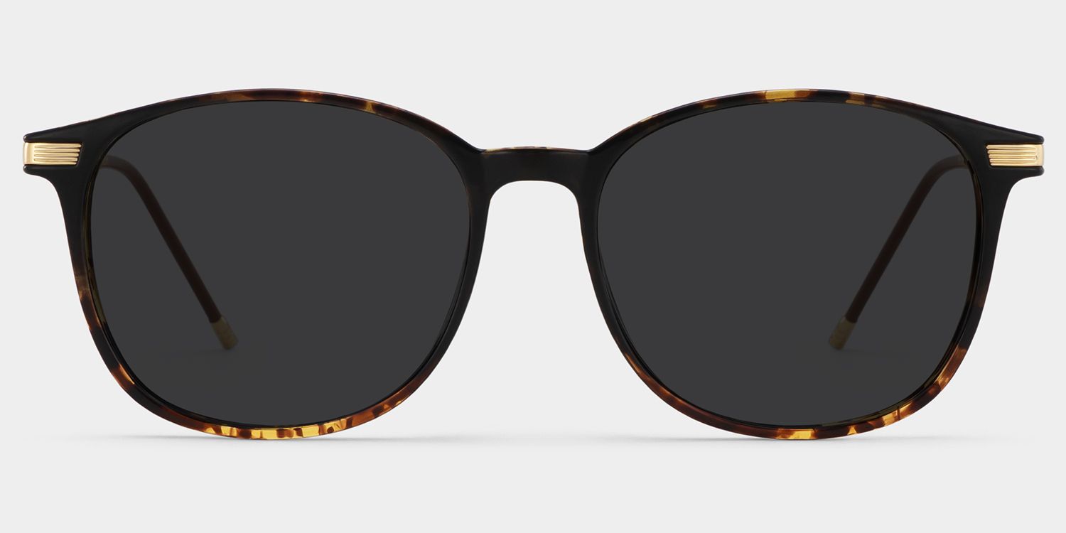 Greene Square Tortoise Frame Glasses | Zeelool Optical0
