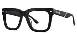 Redina Square Black Glasses3