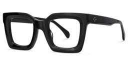 Goldring Square Black Glasses3