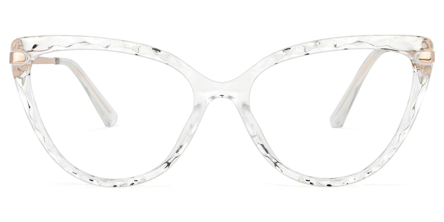 Lucas Cat Eye Glasses with Clear Frames | ZEELOOL Canada0