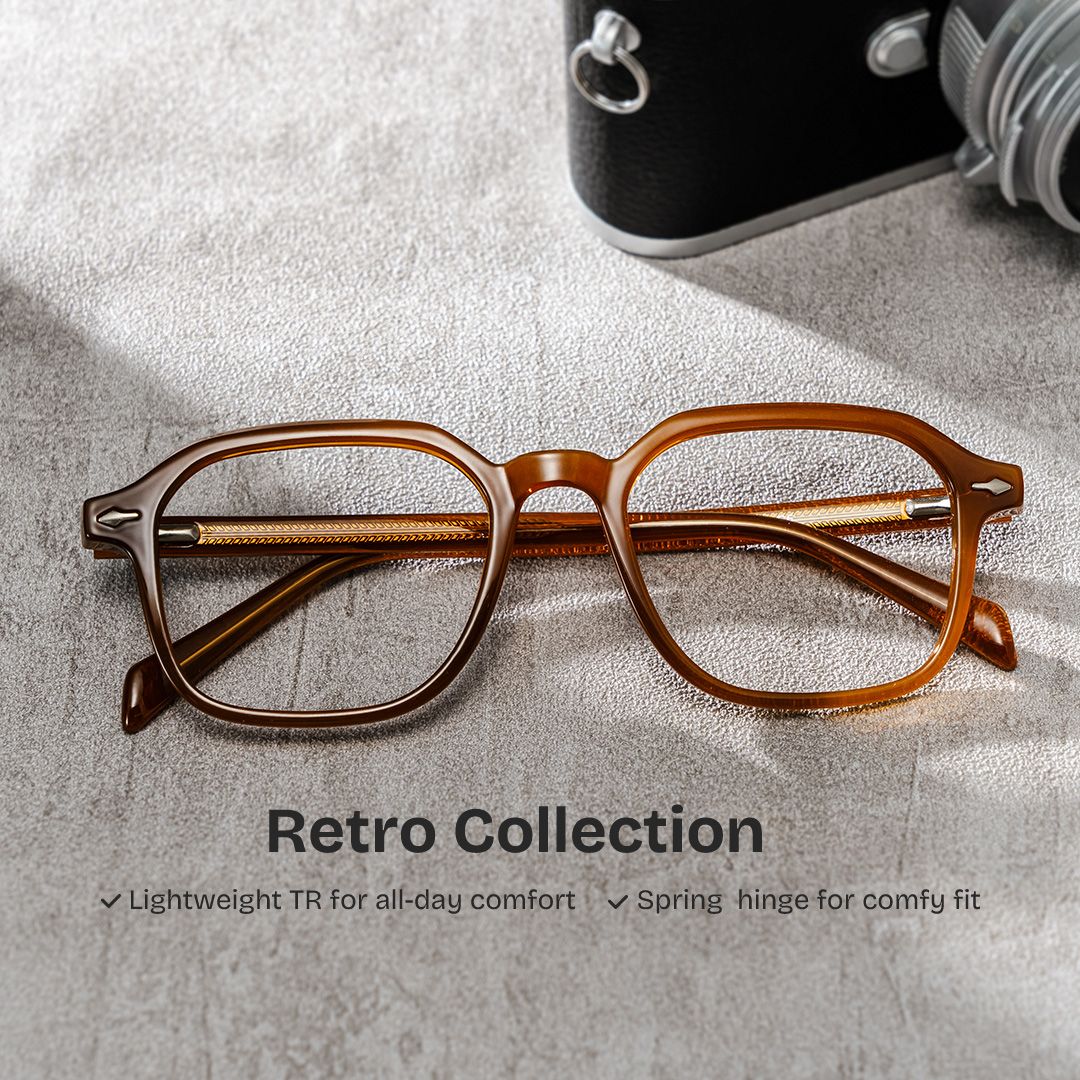 Josh Brown Frame Glasses with Rectangle Frame Online | ZEELOOL0