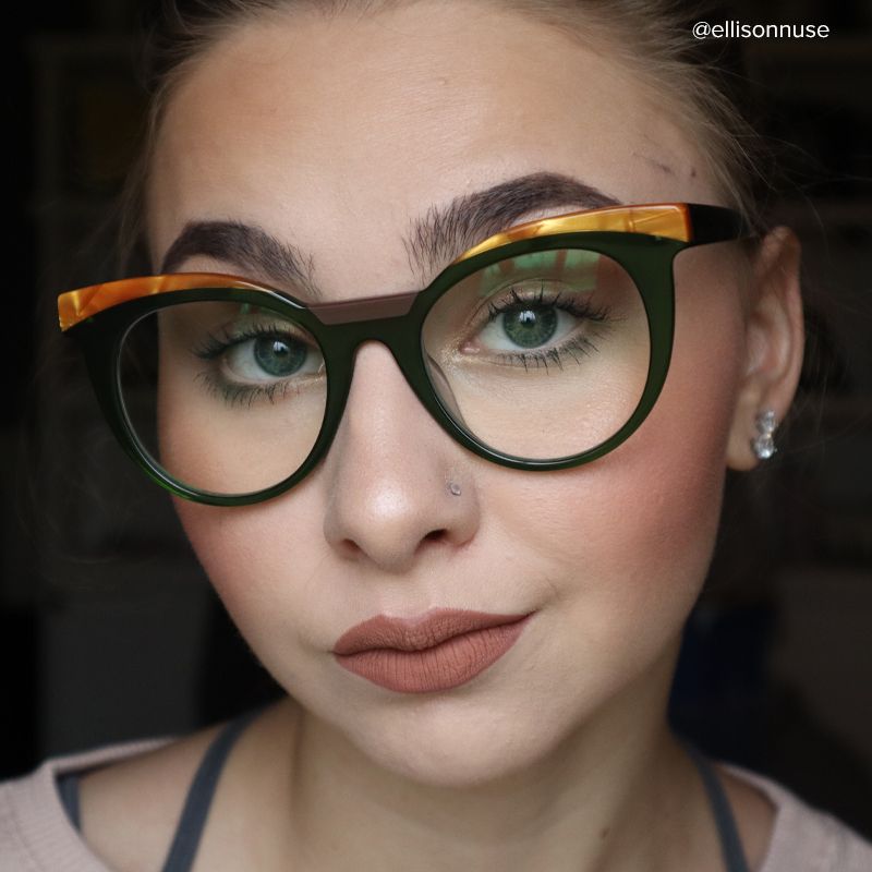 Lismary Cateye Green Glasses | ZEELOOL Canada8