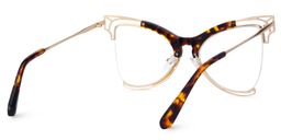 Phillisa Butterfly Gold Glasses3