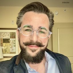 Charlie Round Clear Glasses4