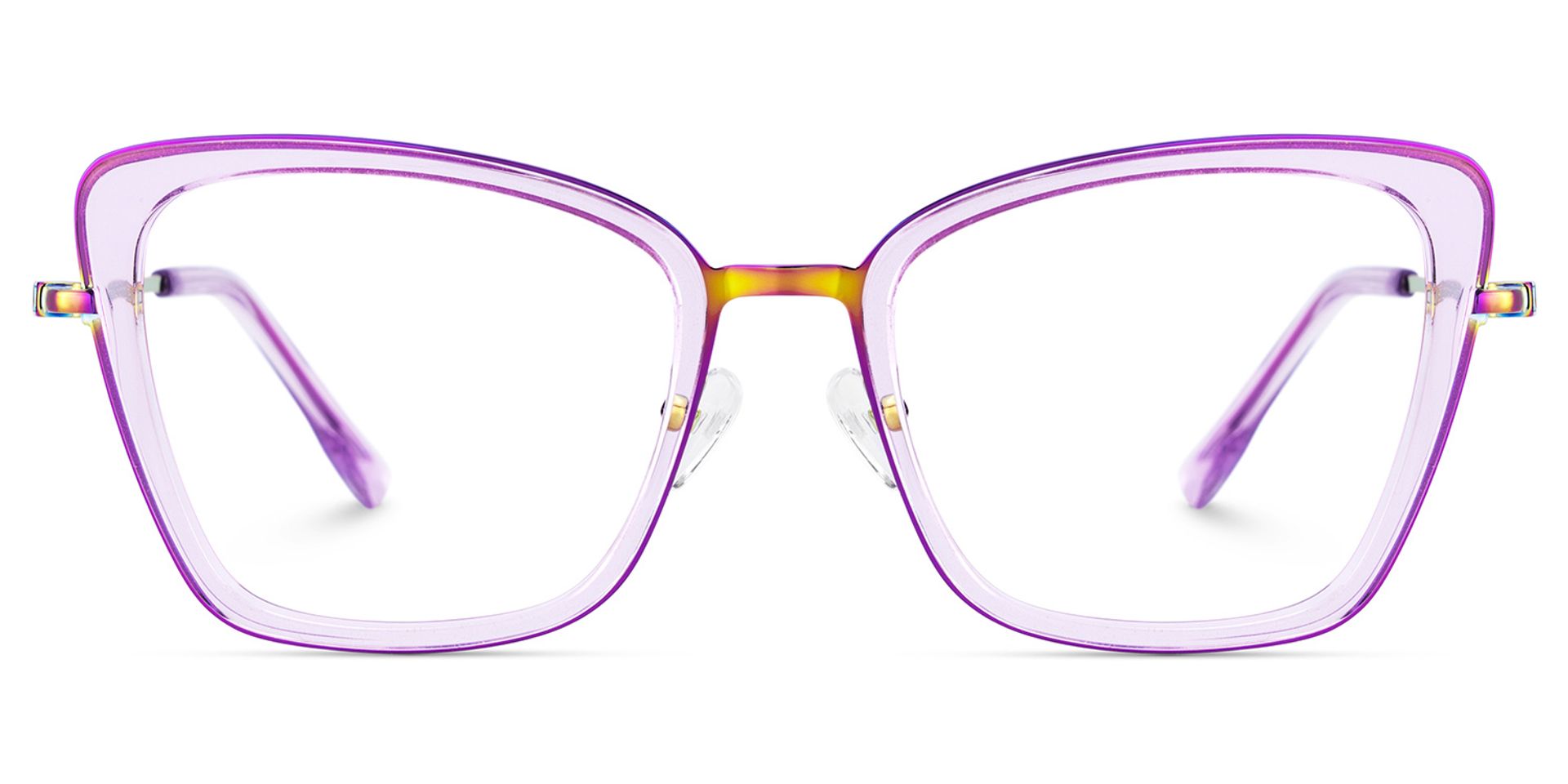 Rosalie Butterfly Purple Color Frame Glasses for Women | ZEELOOL Canada1
