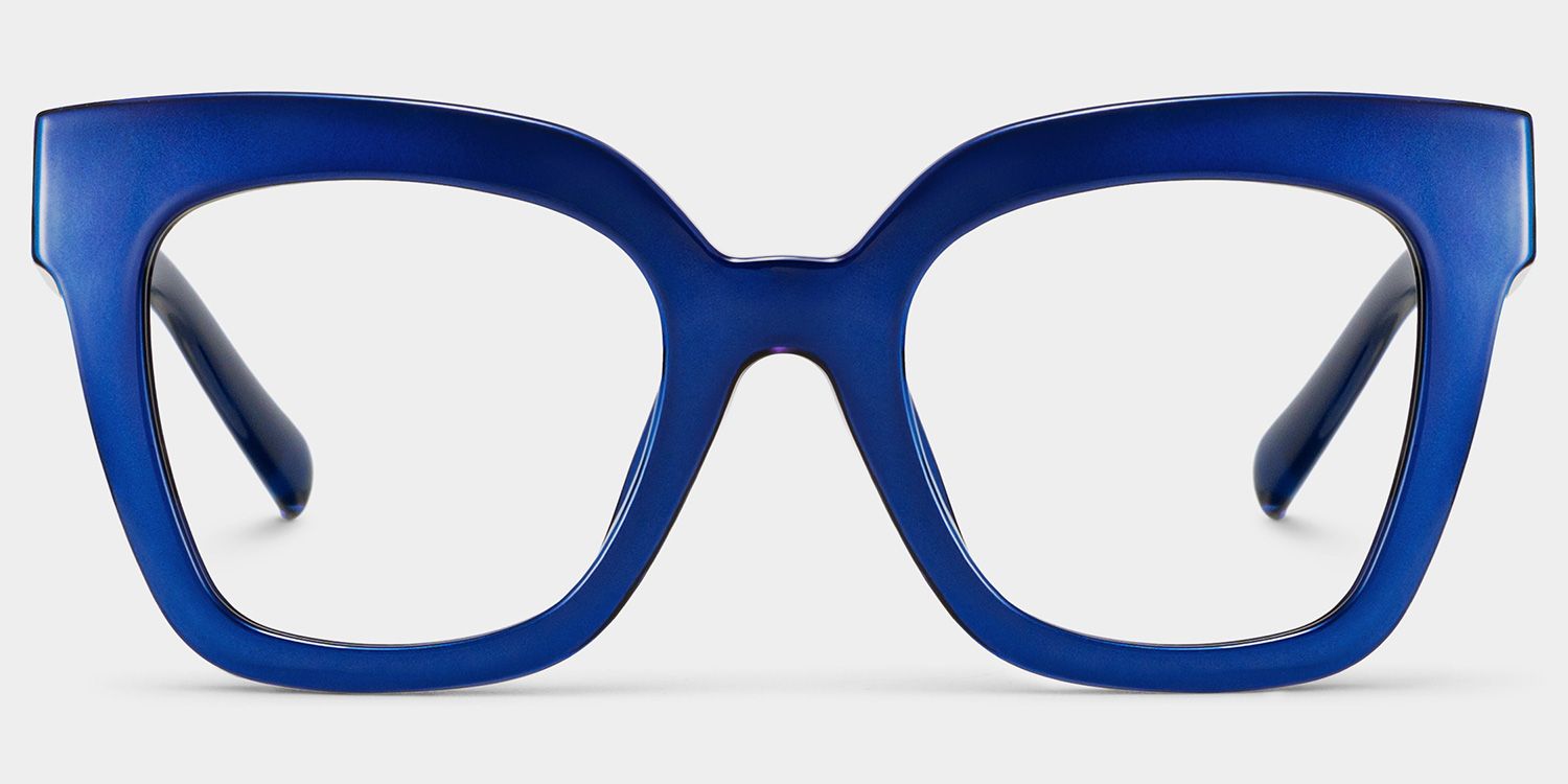 Malcolm Square Red Polka Dot Frame Gglasses | ZEELOOL Canada