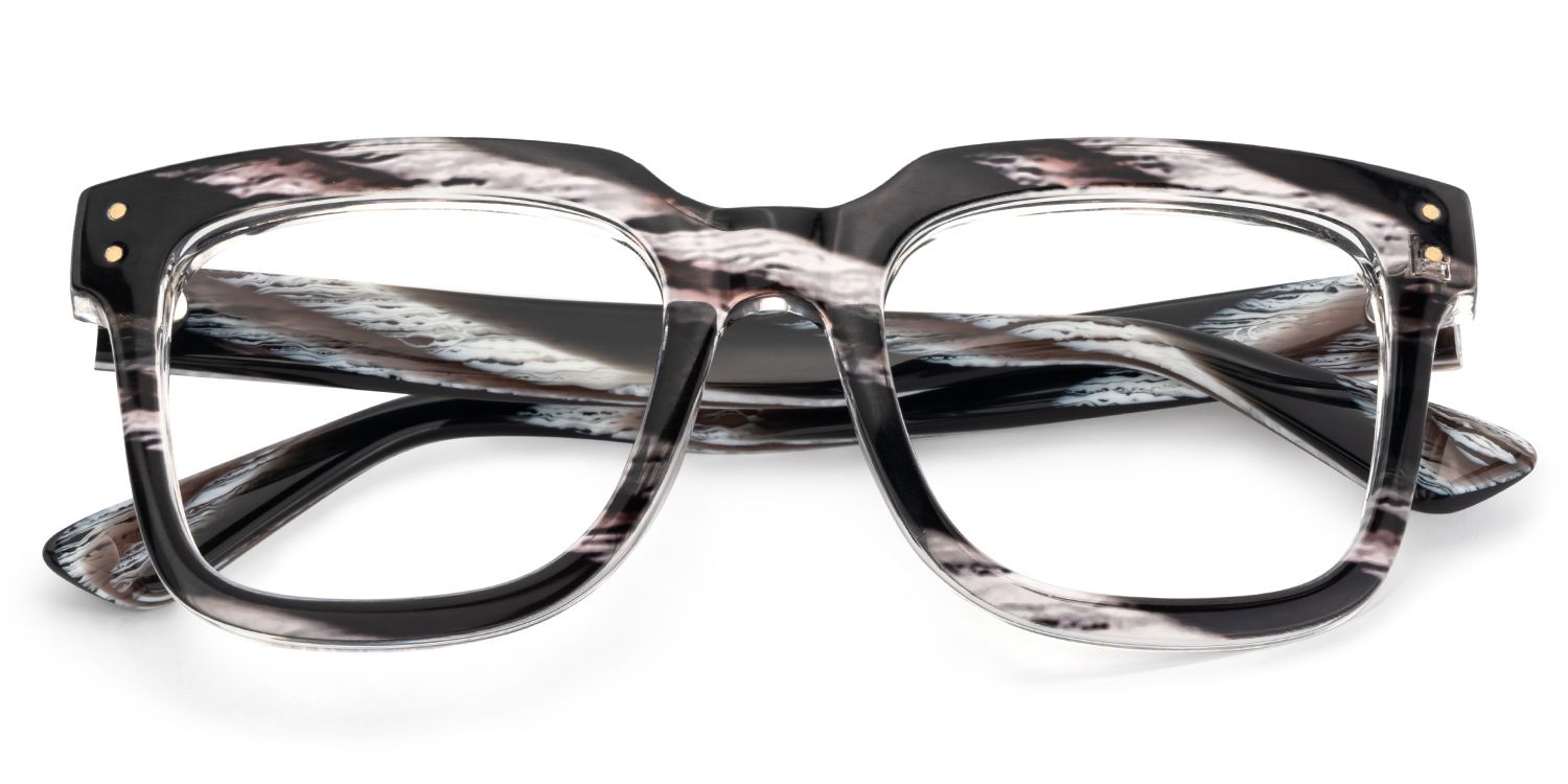 Square Spectacles For Men In Brown Color2