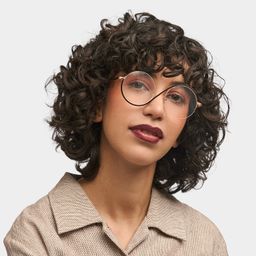 Flozif Round Black Glasses0