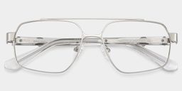 Sterling Aviator Silver Glasses2