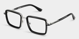 Hunter Black Square Glasses3