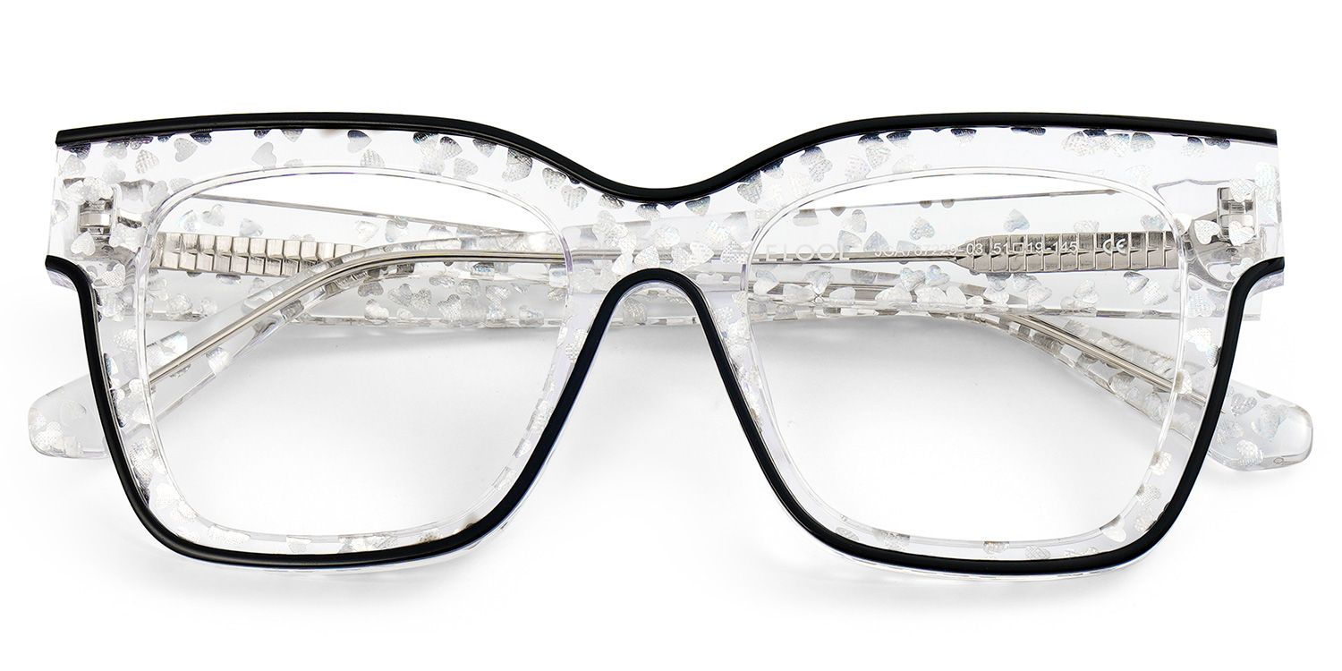Clear Rim Glasses For Women | ZEELOOL Canada1