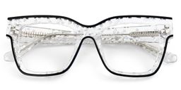Zerica Square Clear Glasses1
