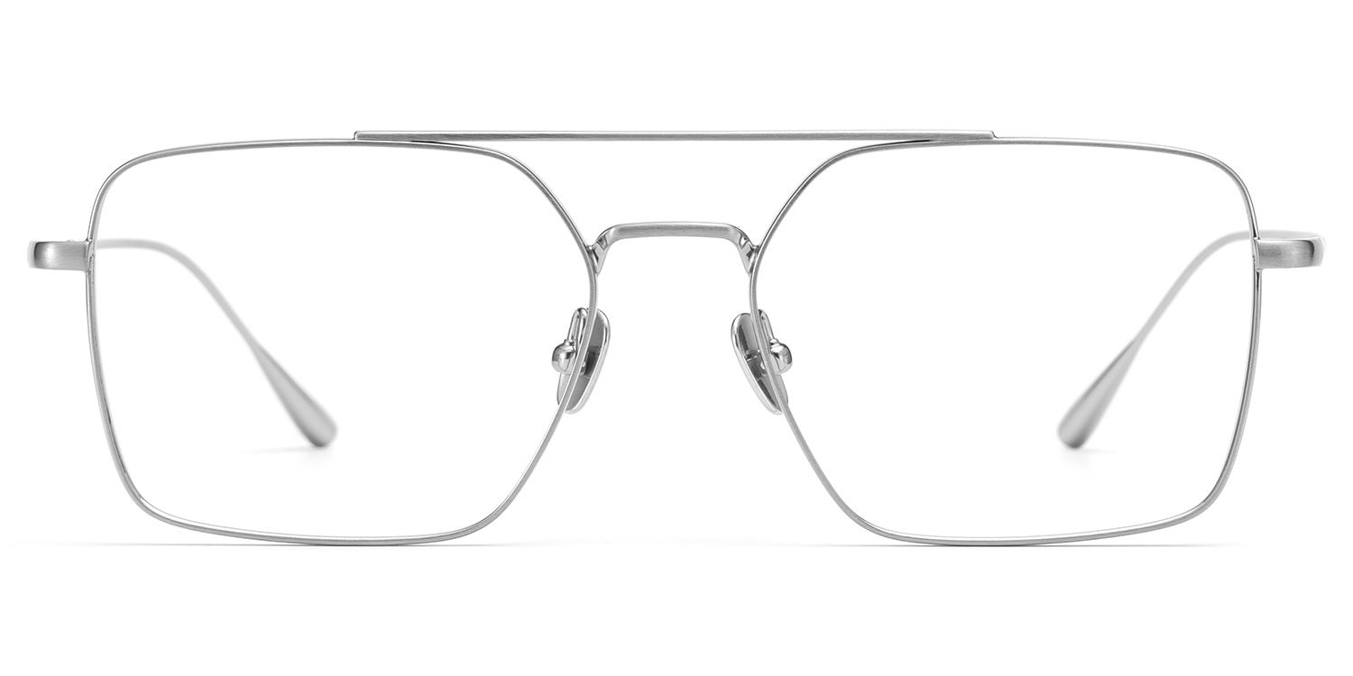 Jensen Eyeglasses in Aviator Sliver Frame | ZEELOOL Canada2