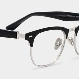 Penelope Browline Silver Glasses5