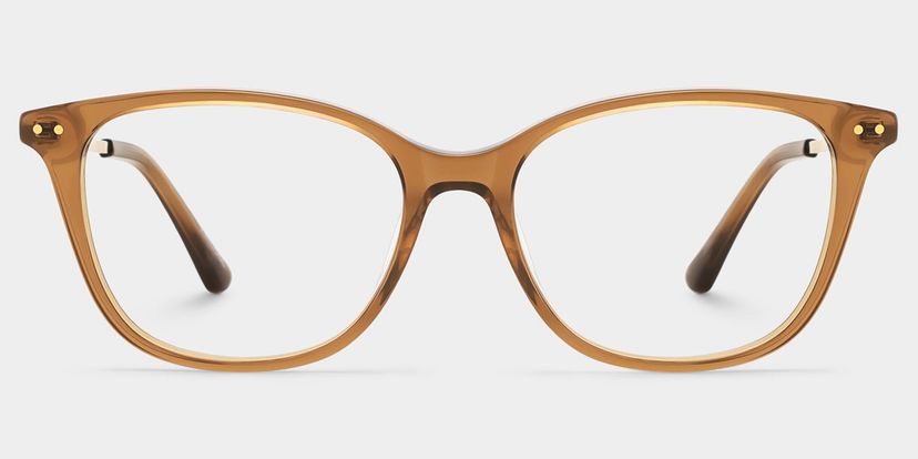 Finch Brown Rectangle Glasses