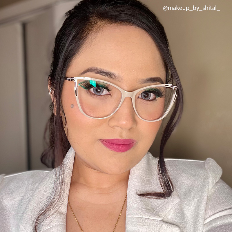 Yomary Cateye Khaki Glasses12