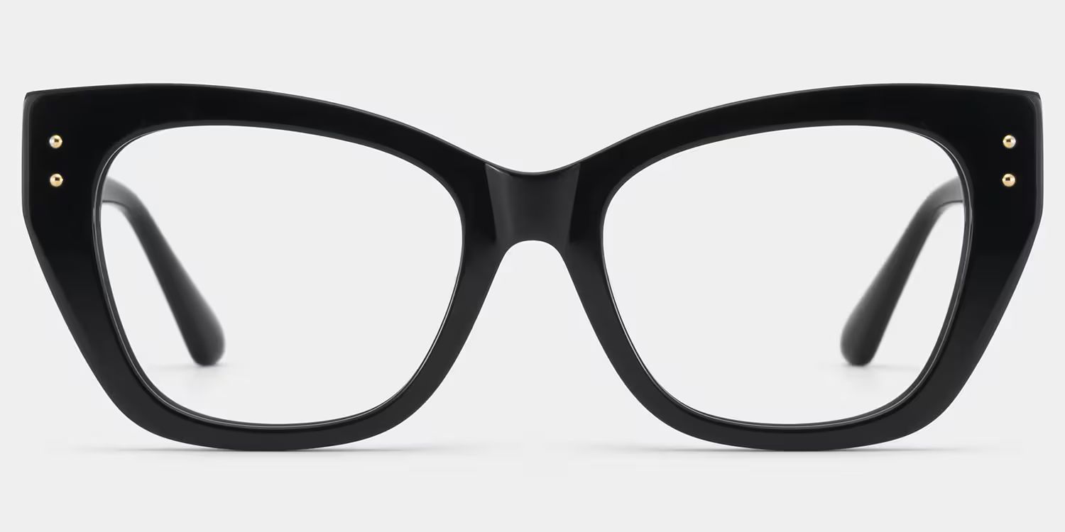 Skylar Black Frame Glasses with Butterfly Frame Online | ZEELOOL CANADA1