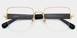 Lauren Square Gold Glasses3