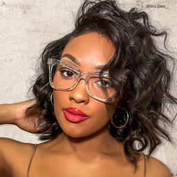 Yaritza Butterfly Clear Glasses4