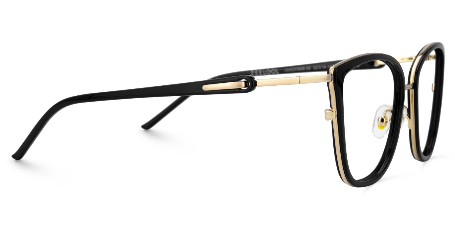 Cateye Black Glasses Nerd Frames - Marisa deals at Zeelool2