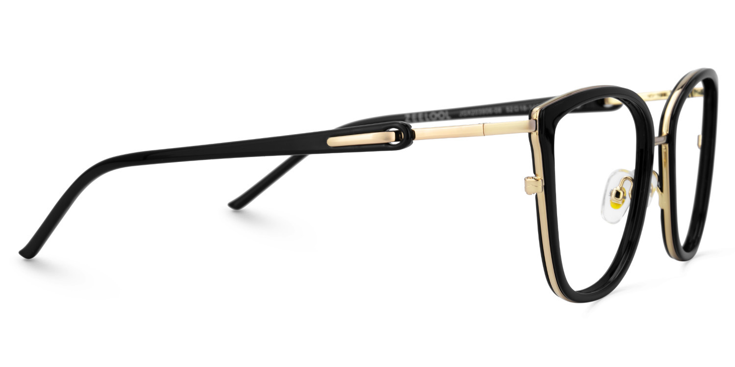 Cateye Black Glasses Nerd Frames - Marisa deals at Zeelool2