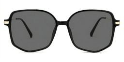 Payton Geometric Black Glasses0