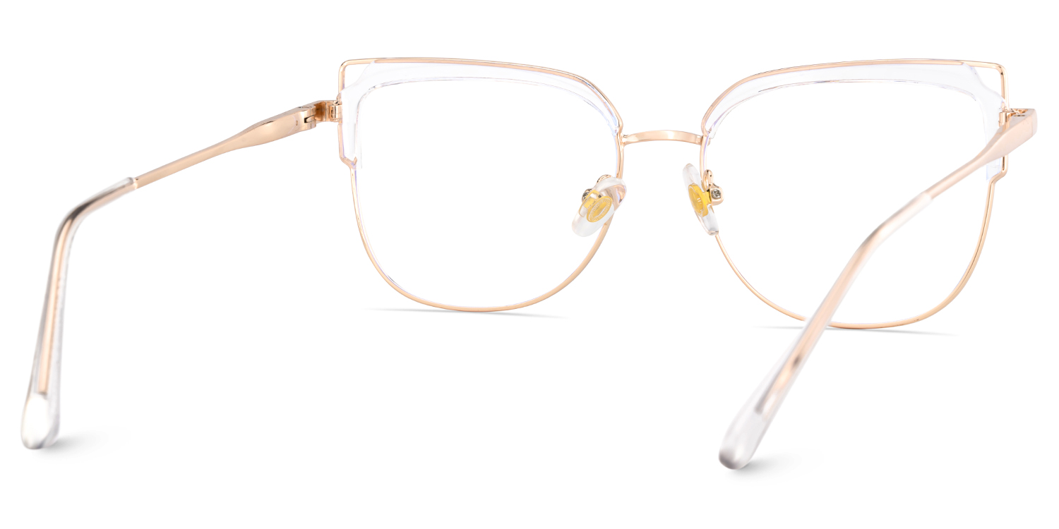 Samson Crystal Square Glasses With Adjustable Nose Pads Design5