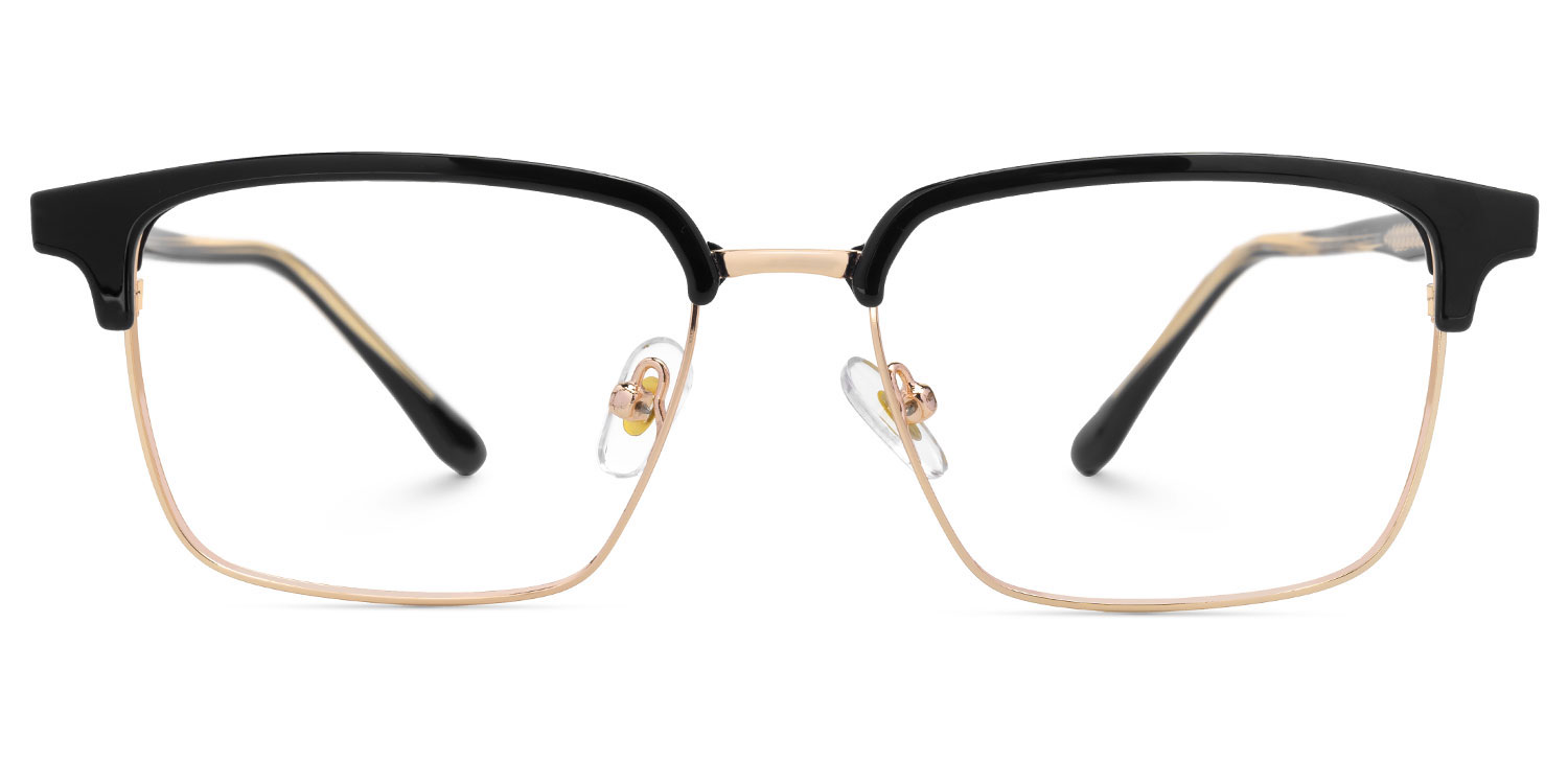 Booker Square Black-Gold Glasses good-img