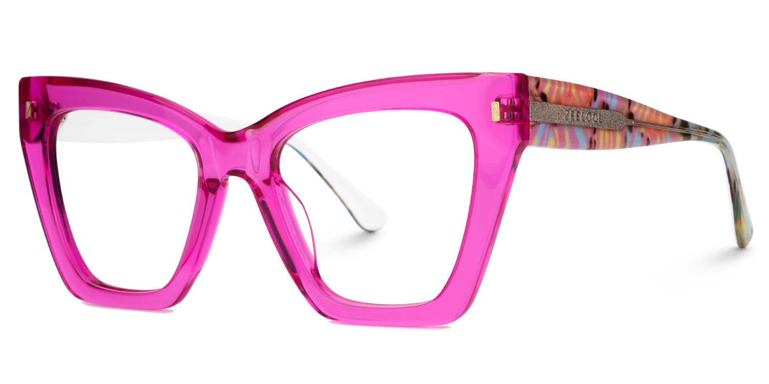 Mackey Butterfly Pink Glasses1