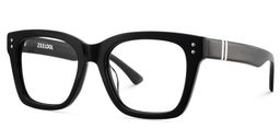Gaydeh Rectangle Black Glasses3