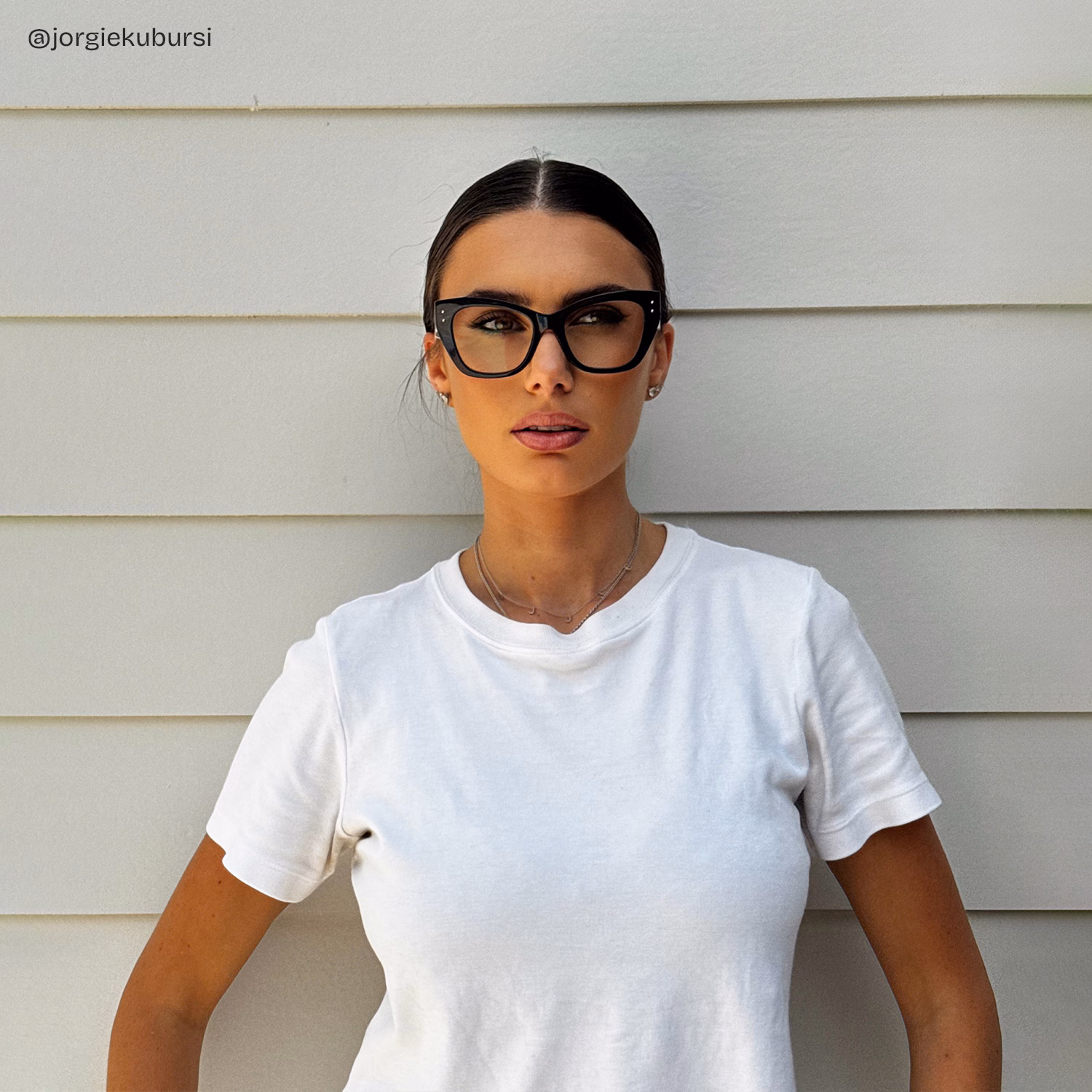 Skylar Butterfly Black Glasses8