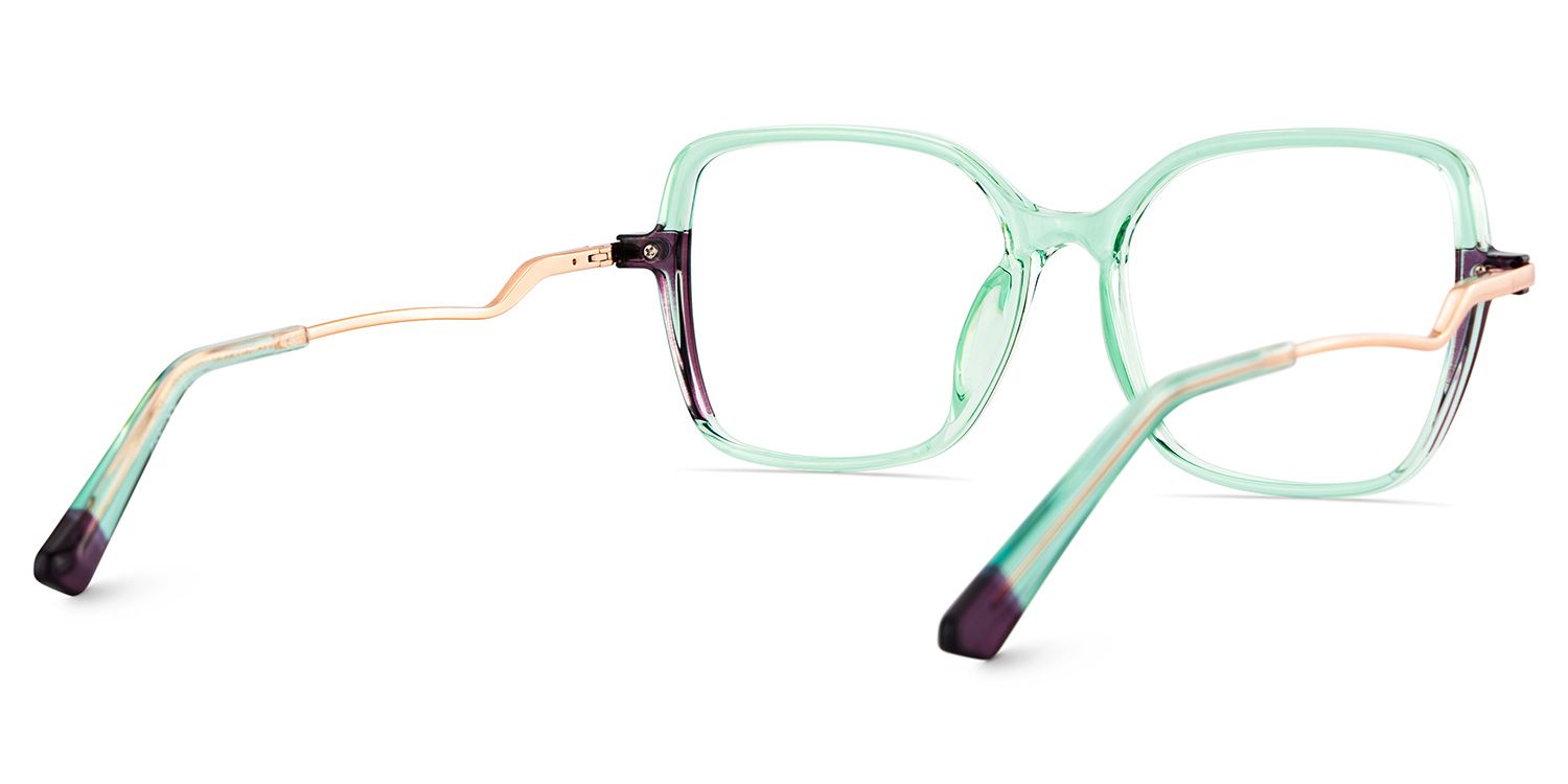 Rendon Square Green Glasses4