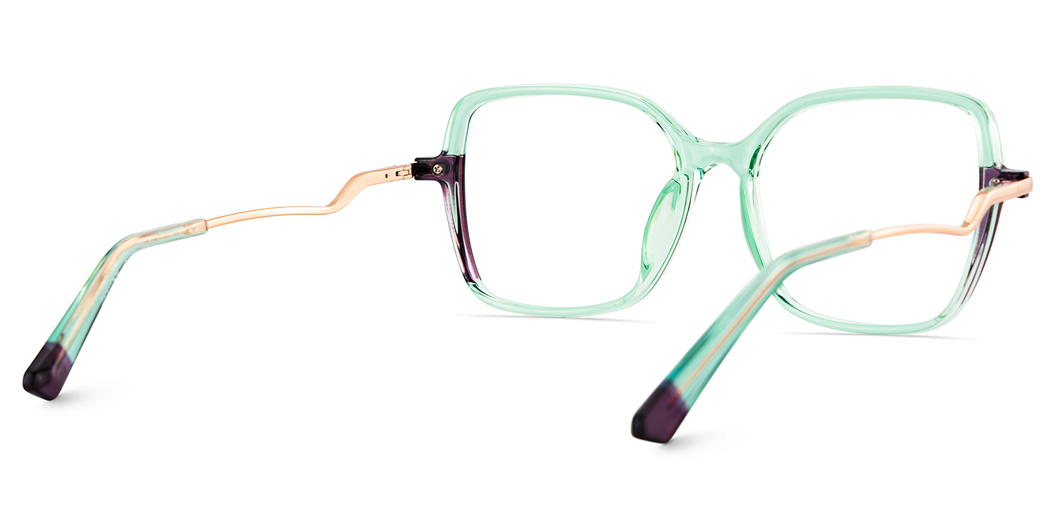 Rendon Square Green Glasses4