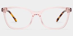 Marigold Rectangle Pink Tortoise Glasses1