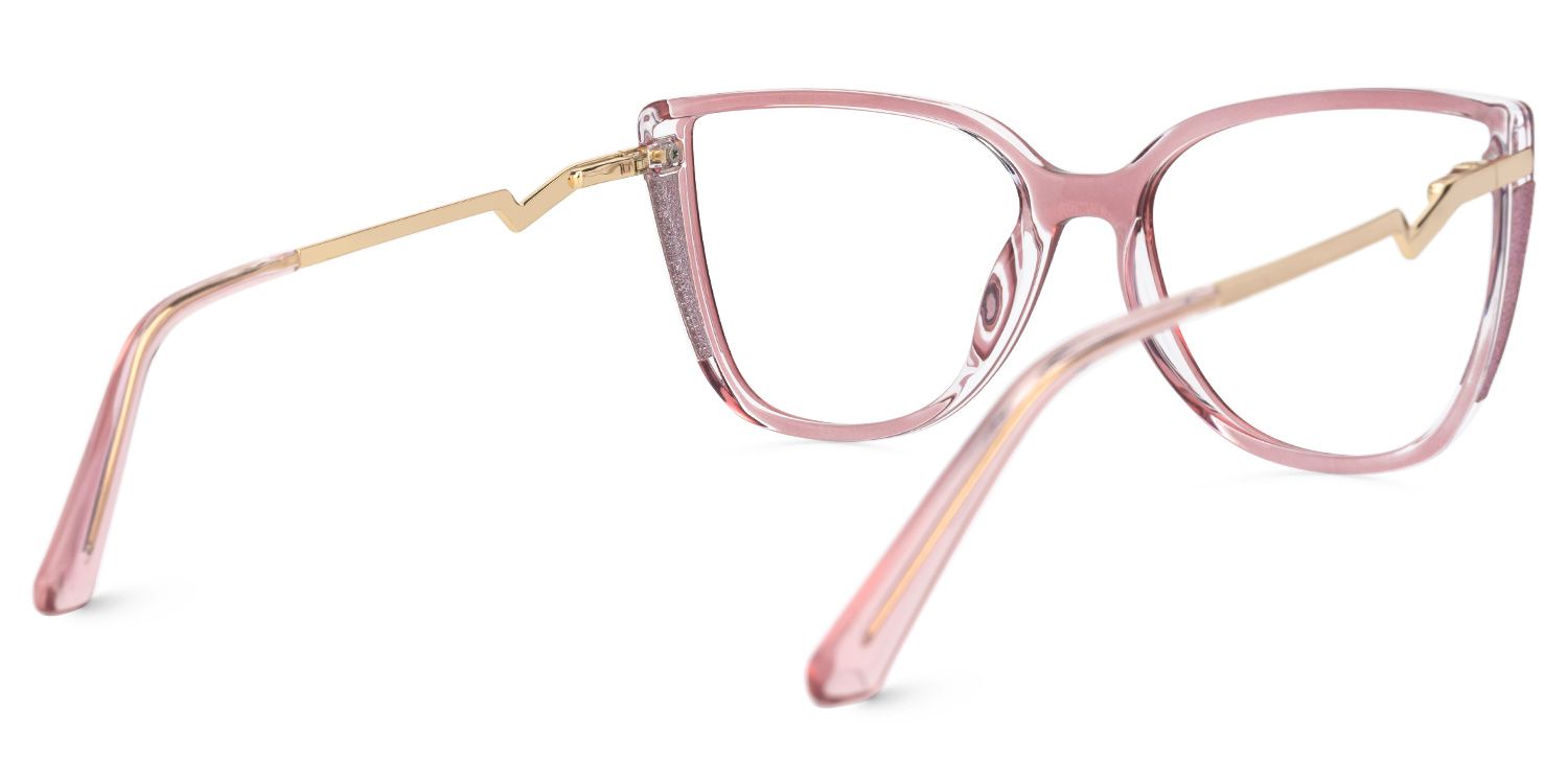 Spring hinges Celisa Eyeglasses, Celisa Pink Glasses -Zeelool3