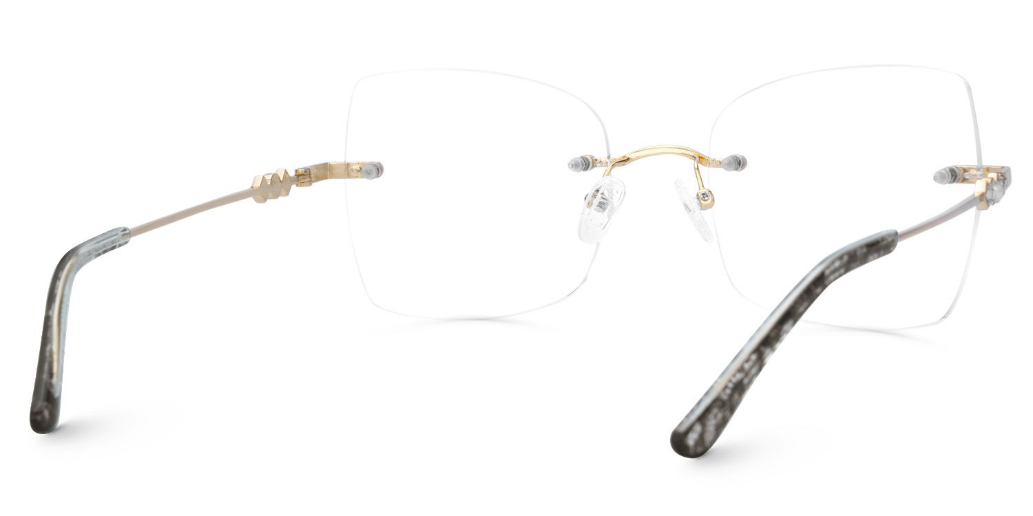 Tierney Designer Butterfly Metal Rimmed Spectacles  | ZEELOOL Canada3