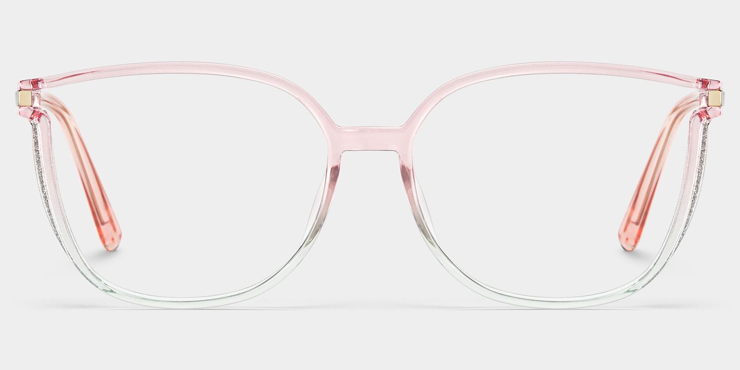 Square Rodz Two-tone Eyeglasses with Clear Frames0