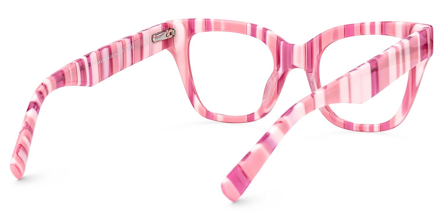 Nereyda Pink Candy Glasses Bubblegum | ZEELOOL Canada3