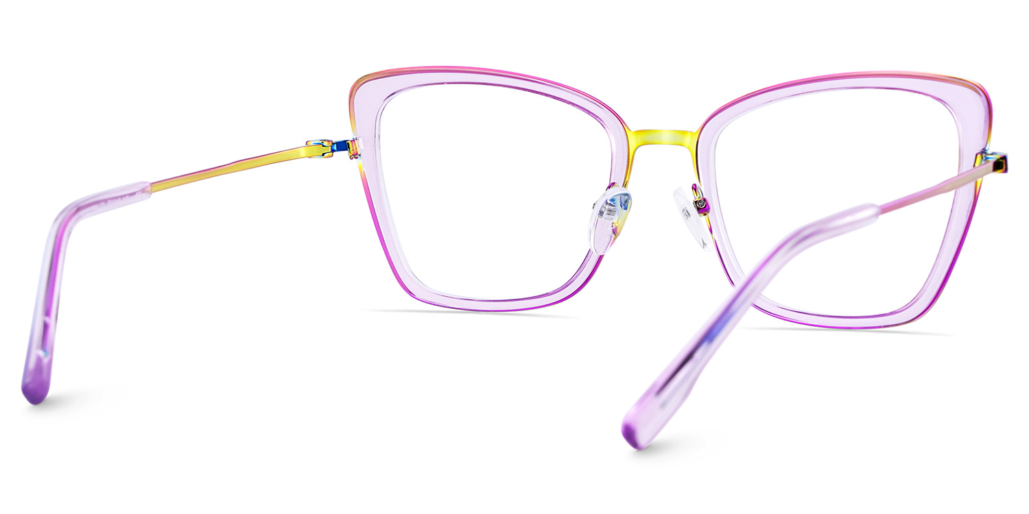 Rosalie Butterfly Purple Color Frame Glasses for Women | ZEELOOL Canada5